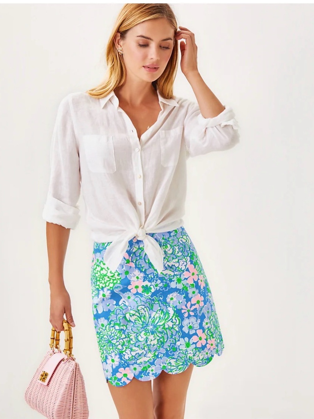 NWT✨Lilly Pulitzer Tropper Mini Skirt